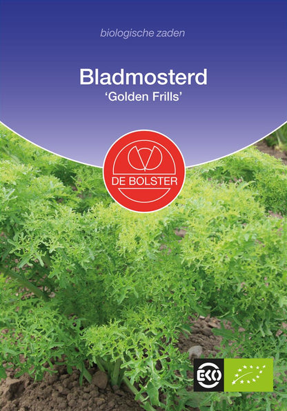 Bladmosterd 'Golden Frills'  Biologisch