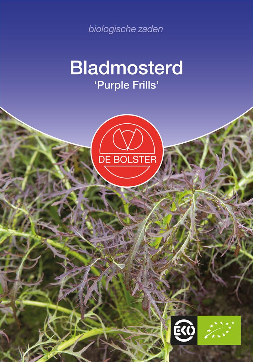 Bladmosterd ‘Purple Frills’  Biologisch