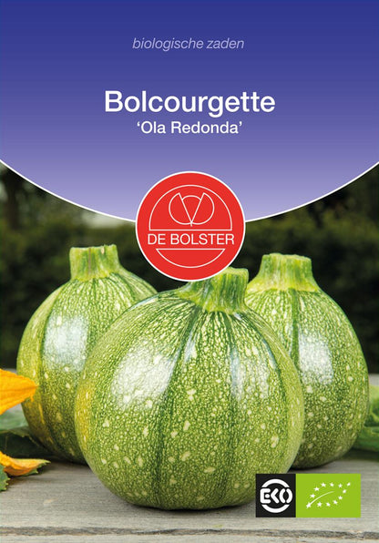 Bolcourgette 'Ola Redonda' Biologisch