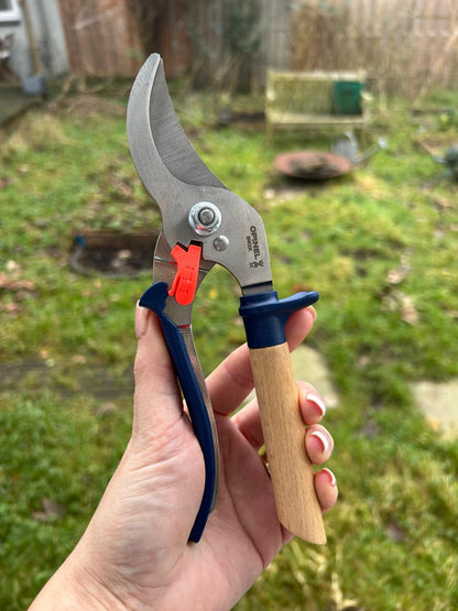 Opinel - Snoeischaar RVS/hout blauw