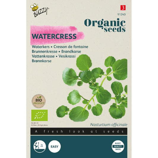 Organic Waterkers zaden