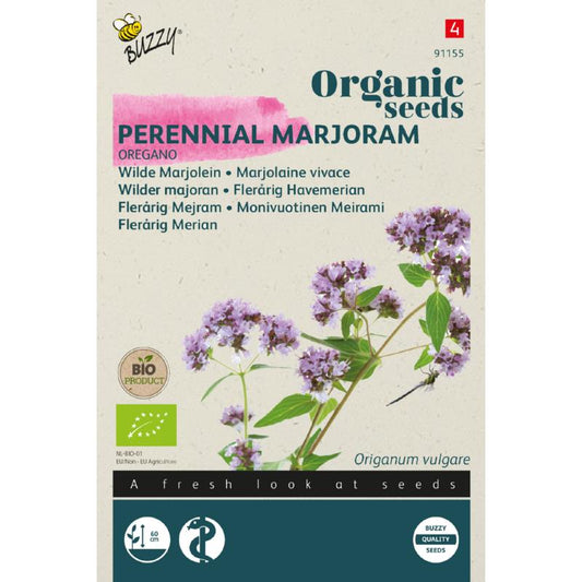 Organic Wilde Marjolein - Oregano