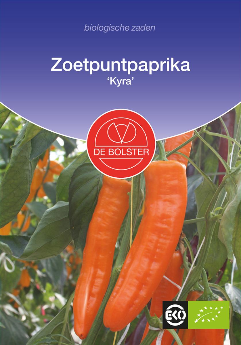 Zoetpuntpaprika 'Kyra' Biologisch