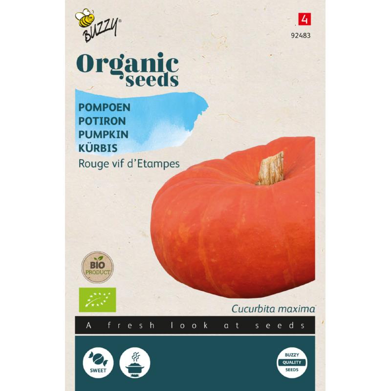 Organic Rouge vif d'Etempes zaden